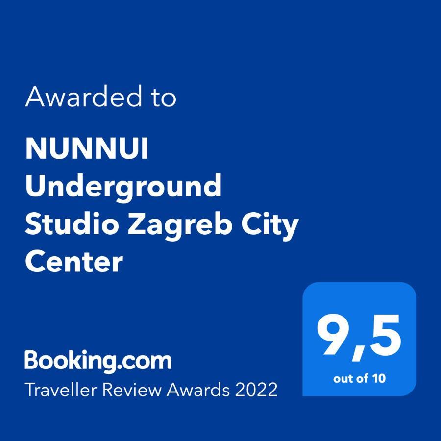 Nunnui Underground Studio Zagreb City Center Eksteriør billede